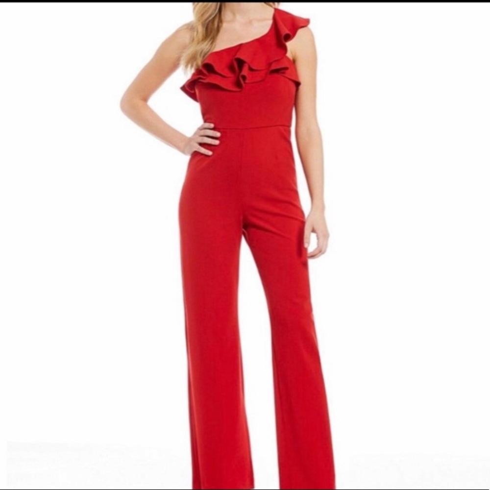 Gianni Bini One Shoulder Jumpsuit